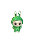 Figurina Labubu, verde, 15,5 cm