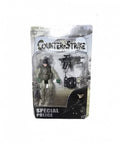 Figurina Soldat cu pusca, 2 accesorii, gri, 9.5 cm