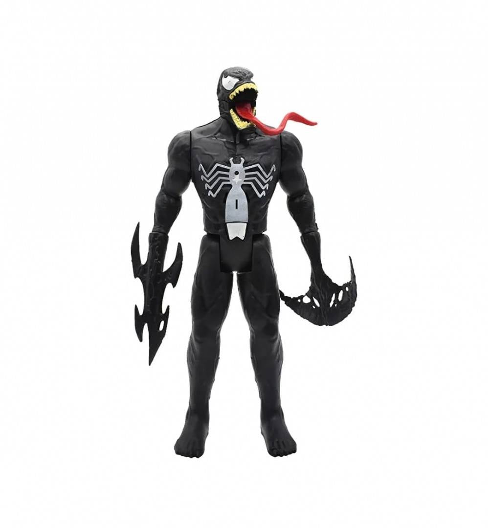 Figurina Super Erou, tip Venom, negru, 30 cm
