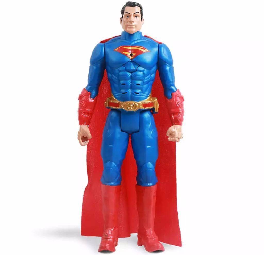 Figurina Superman, albastru/rosu, 30 cm