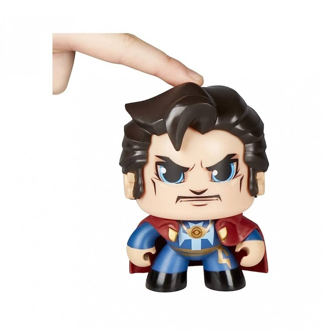 Figurina tip Superman, albastru/rosu, 11 cm