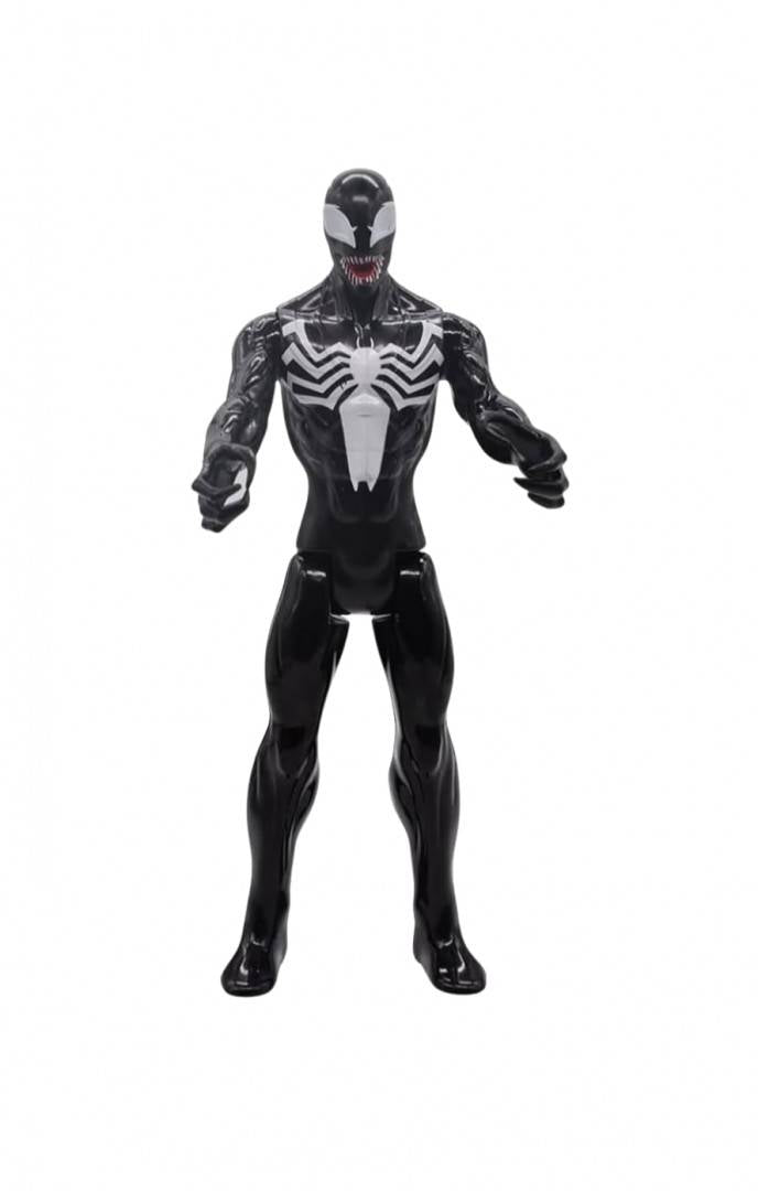 Figurina Venom, Super Erou, negru/alb, 30 cm