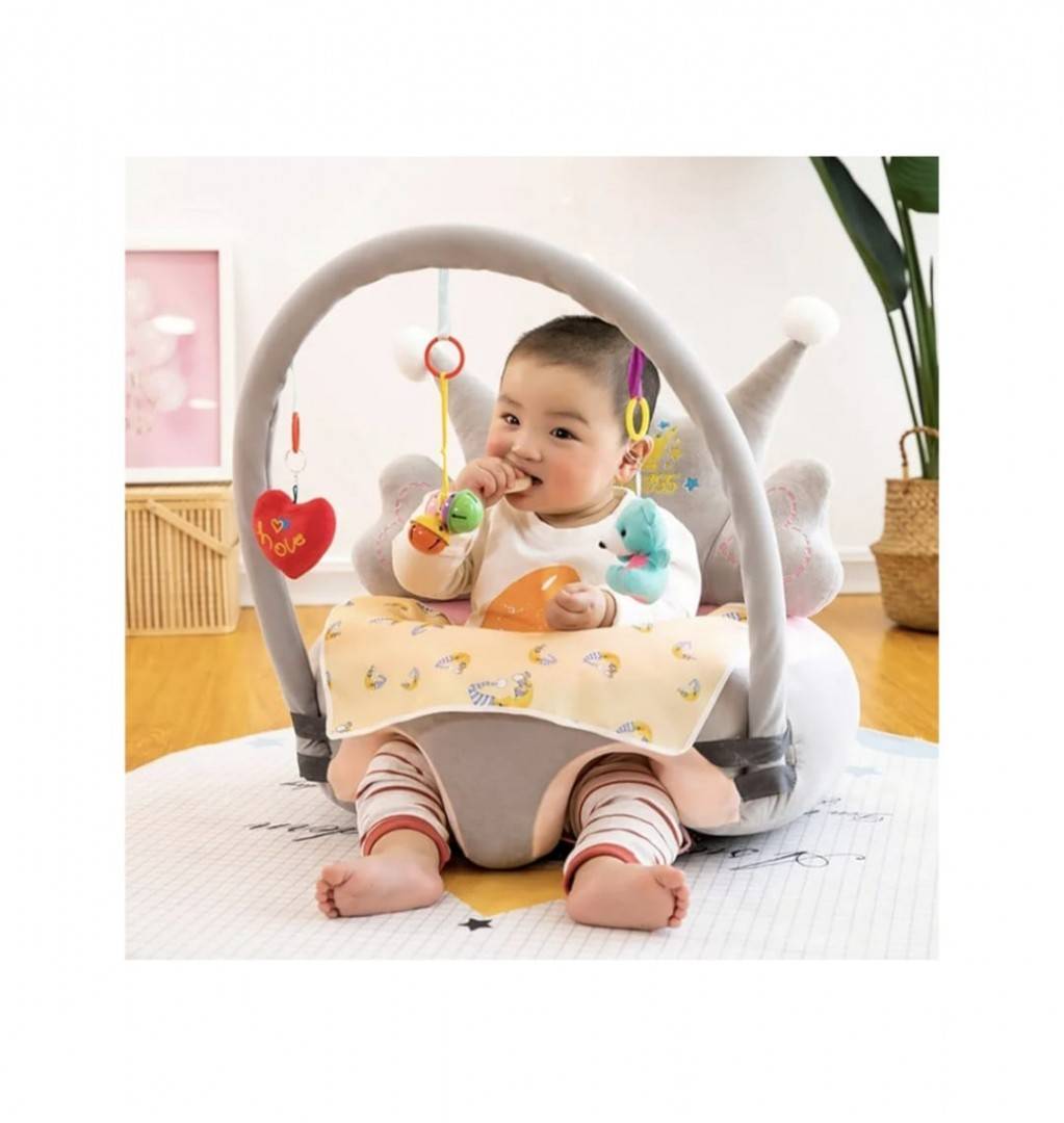Fotoliu bebe, Royal, cu arcada si accesorii, multicolor, 6 luni+