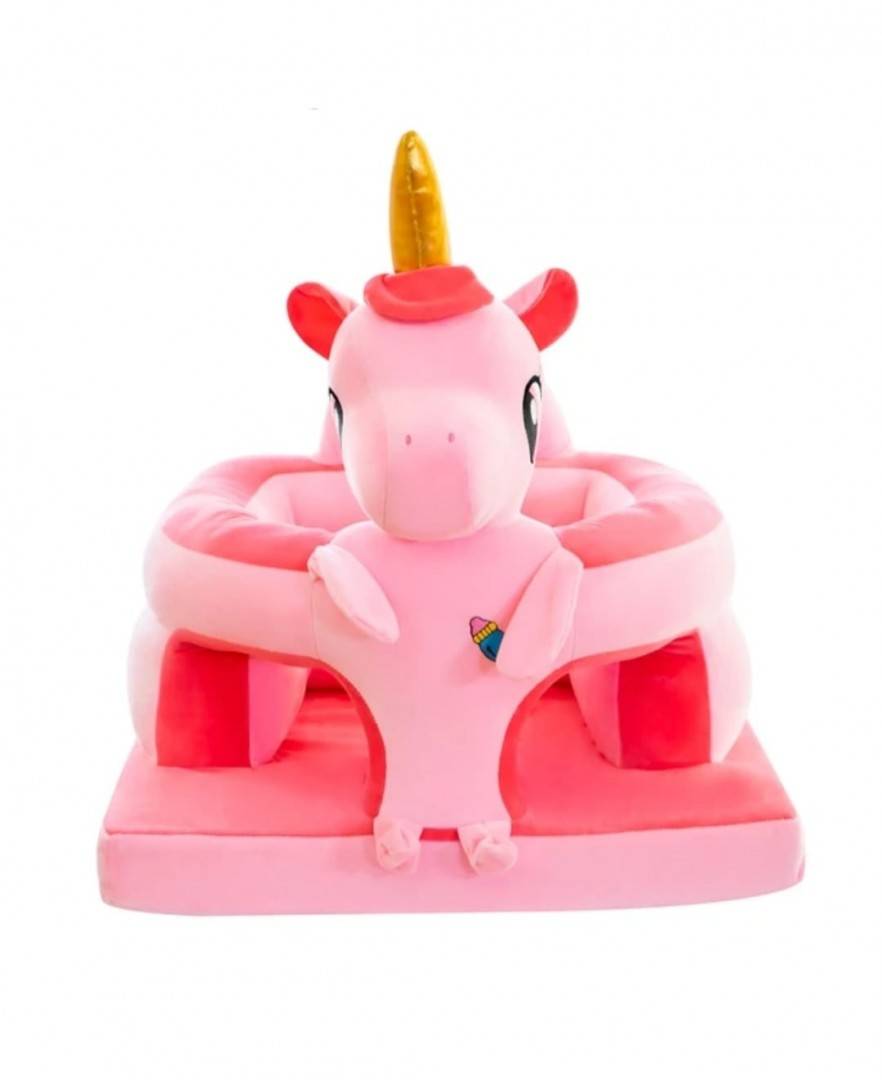 Fotoliu bebe, Unicorn, 3D, multicolor, 50 cm, 1 an+