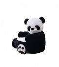 Fotoliu din plus, Urs Panda, MASHASHOP, alb/negru, 50 cm, 1an+