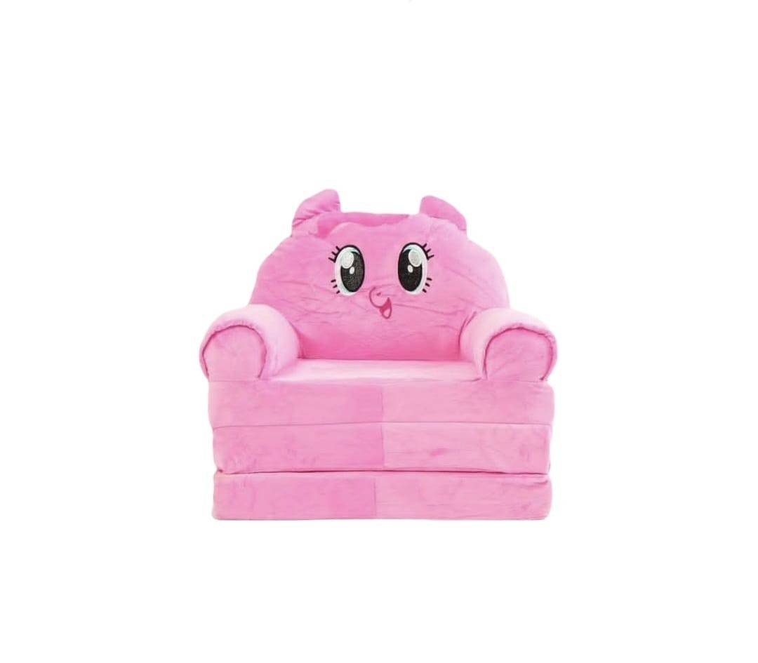 Fotoliu extensibil pentru copii, Little Pony, 3 placi, roz, 160 cm