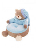 Fotoliu plus, Ursuletul Teddy, bleu, 60 cm, 1 an+