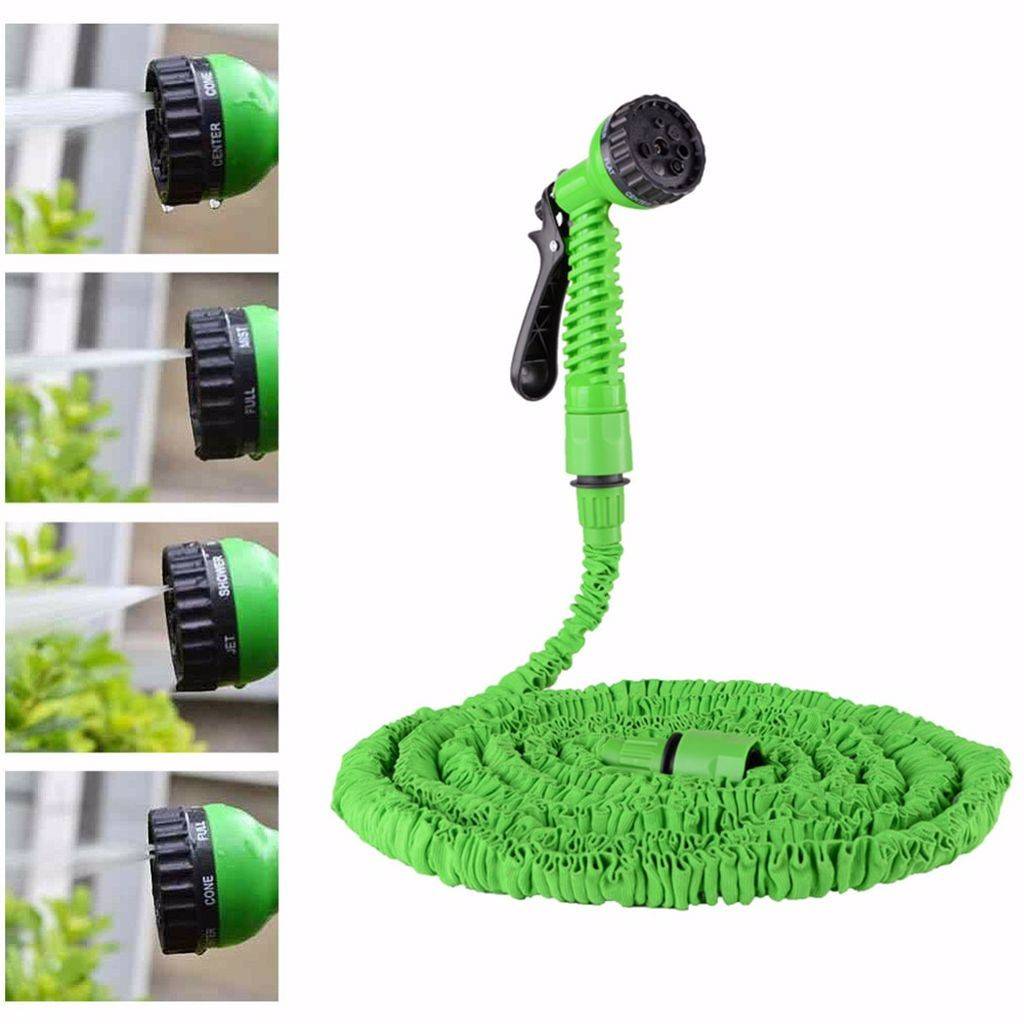 Furtun de gradina extensibil 30m, cu aparat de udat performant