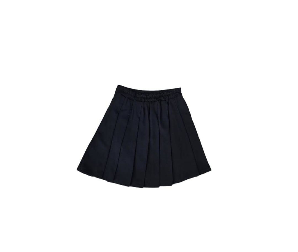 Fusta plisata fetite, pentru scoala, bleumarin, marimea 5 - 9 ani