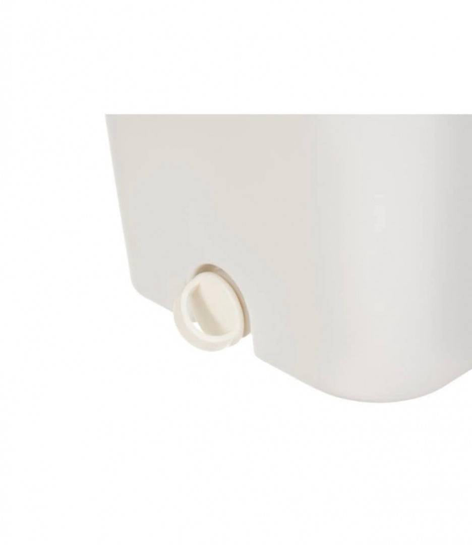 Galeata cu mop rotativ, 2 rezerve microfibra, lungime teava 125cm, multicolor