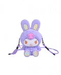 Gentuta Sanrio Kuromi, Hello Kitty, Pop it Now pentru copii, silicon, mov, 25 cm
