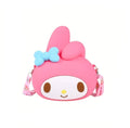 Gentuta Sanrio Kuromi, Hello Kitty, Pop it Now pentru copii, silicon, roz, 15 cm