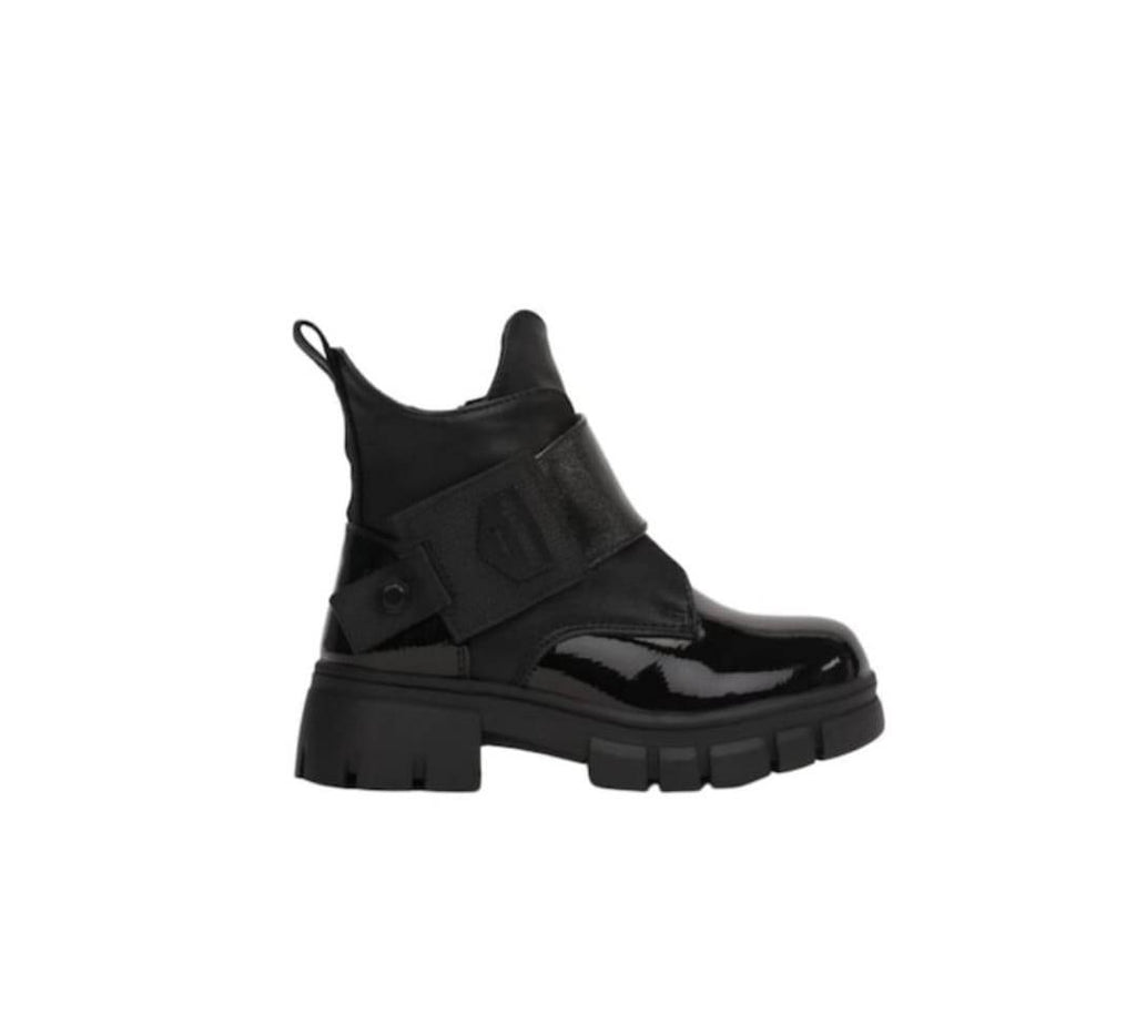 Ghete de lac pentru fetite, Apawwa GQ431, black, marimea 26 - 31