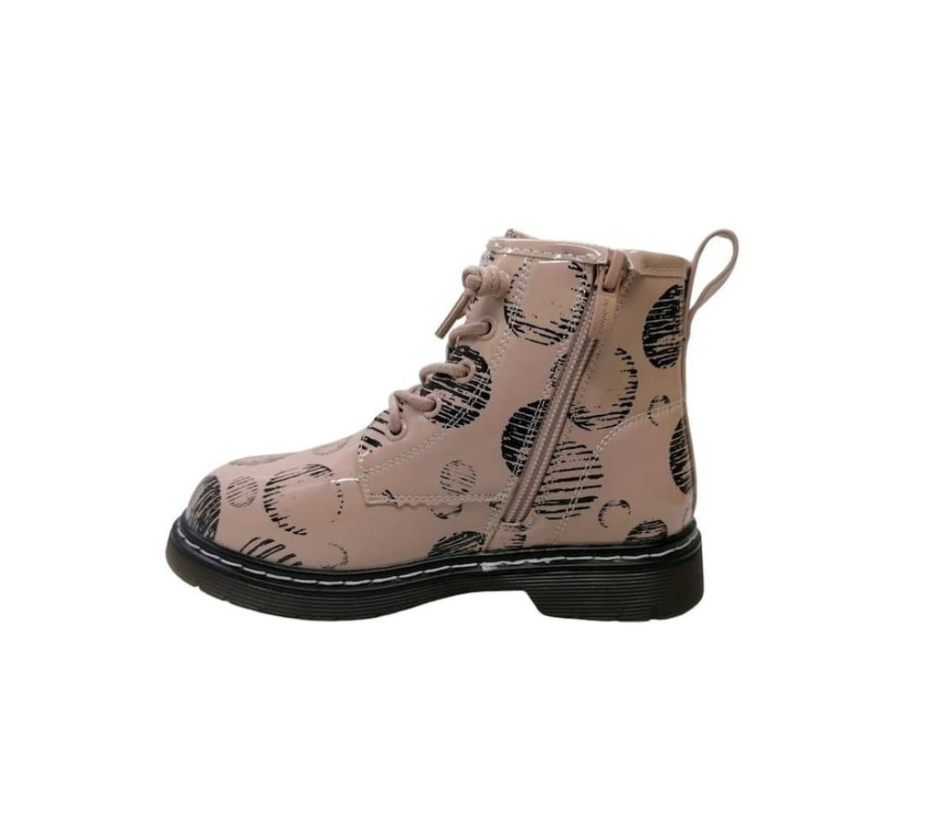 Ghete de lac pentru fetite, Apawwa ND717, pink, marimea 32 - 37