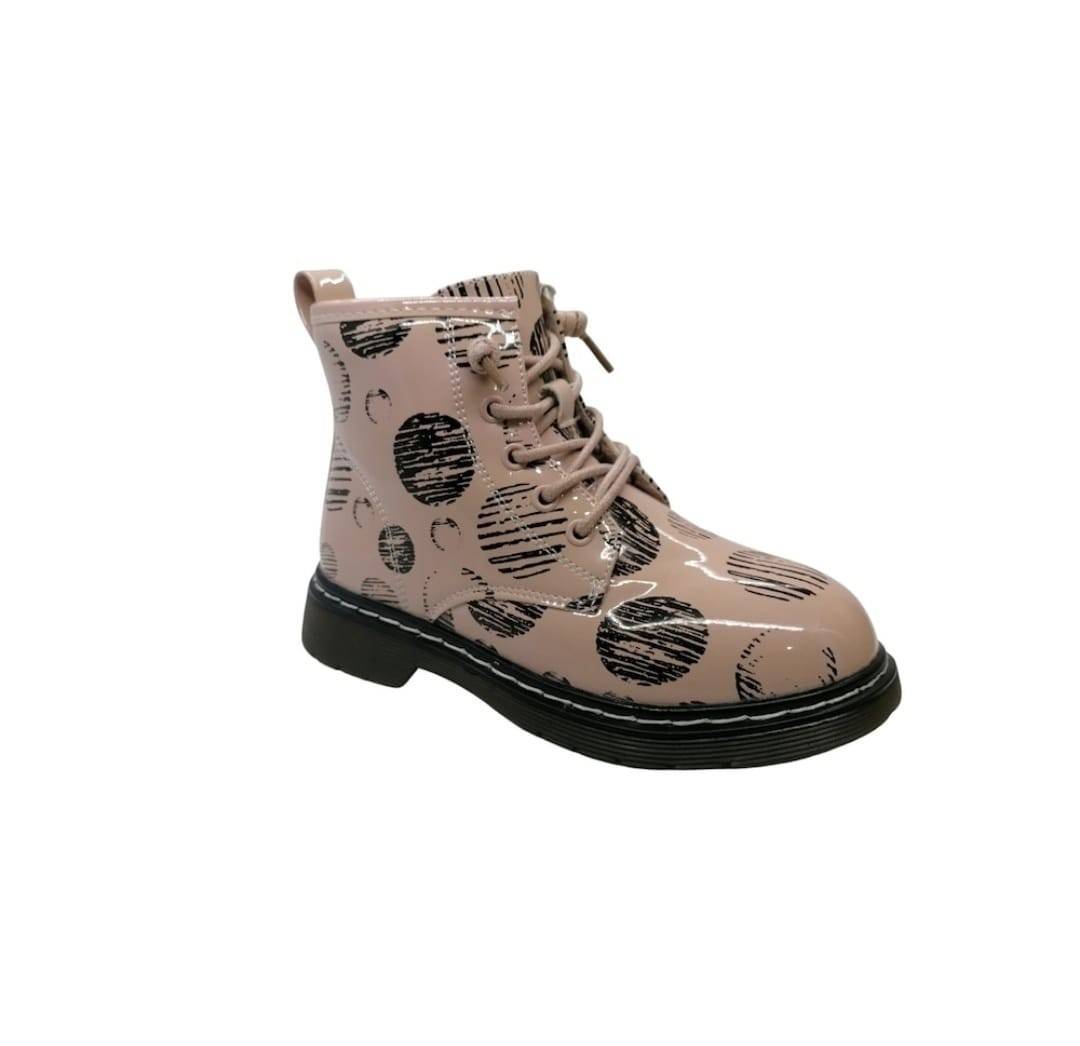 Ghete de lac pentru fetite, Apawwa ND717, pink, marimea 32 - 37