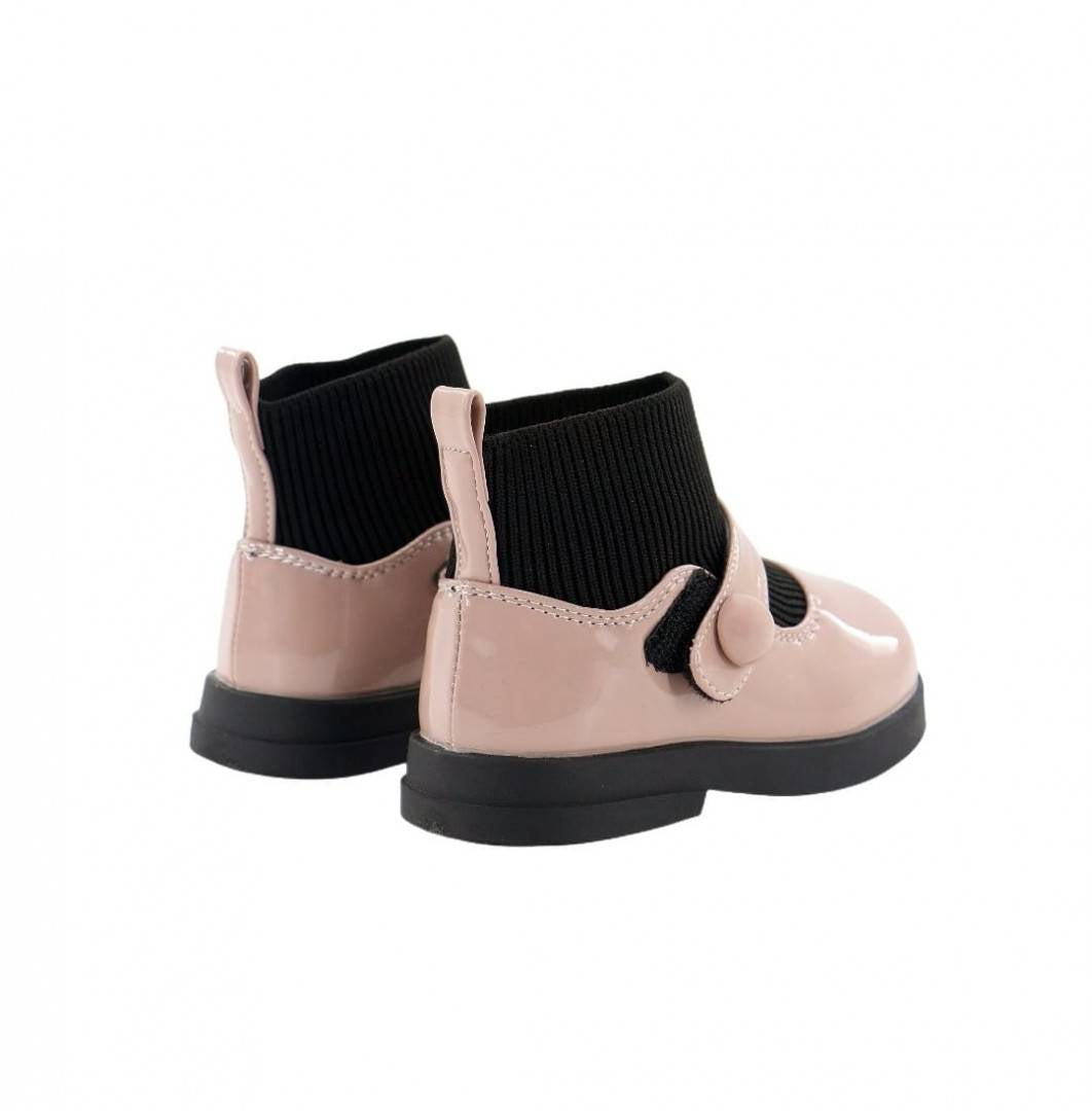 Ghete elegante de lac pentru fetite, Apawwa SQ622, pink, marimea 17 - 27