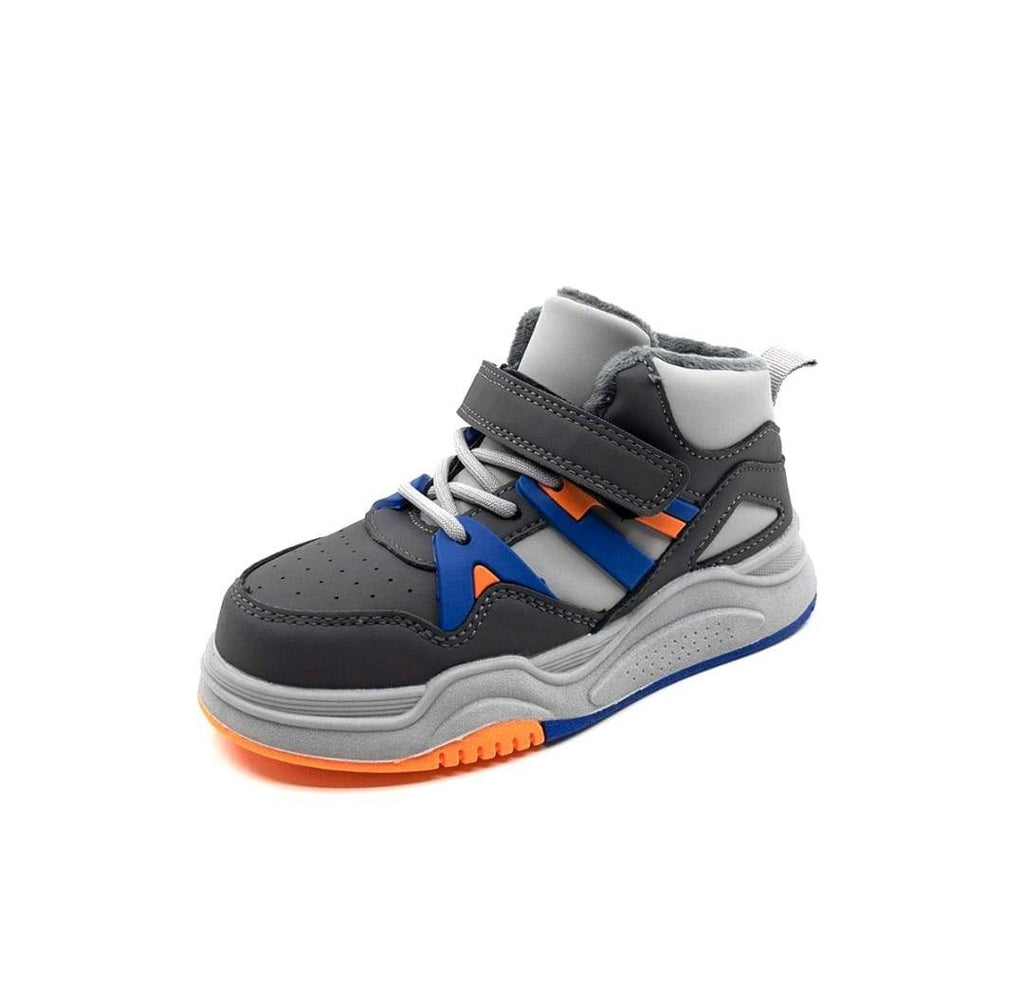 Ghete imblanite pentru baieti, Apawwa TQ807, grey, marimea 21 - marimea 32