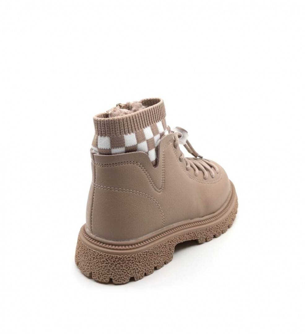Ghete imblanite pentru fete, Apawwa ND713, pink, 20 EU - 31 EU