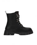 Ghete imblanite pentru fete, Apawwa ND744, negru, 32 EU - 37 EU