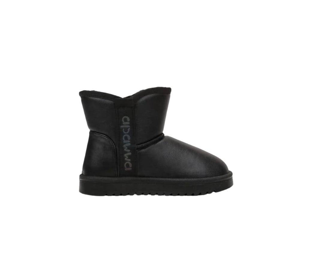 Ghete imblanite pentru fetite, Apawwa Z882, negru, marimea 31 - 36