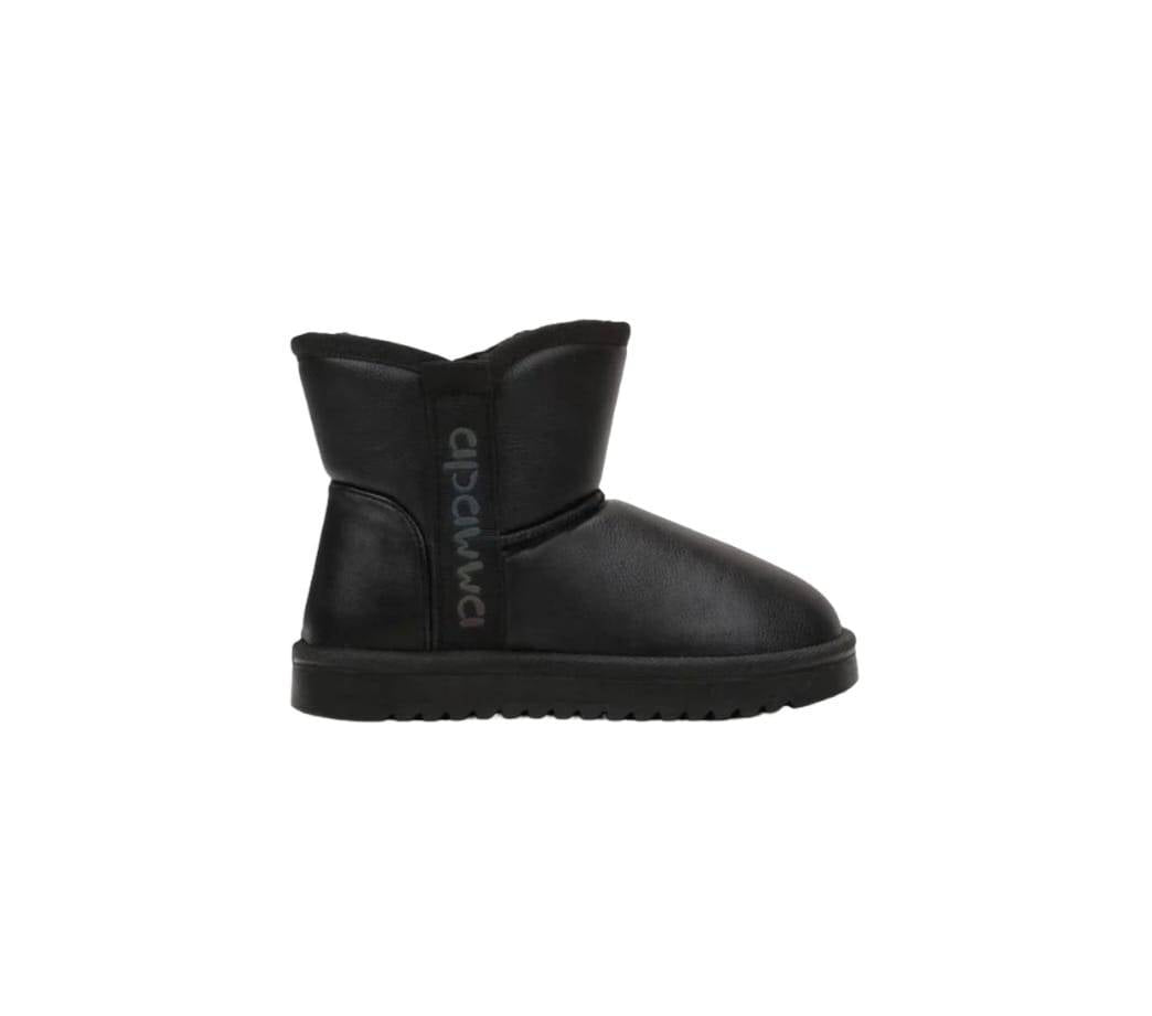 Ghete imblanite pentru fetite, Apawwa Z882, negru, marimea 31 - 36