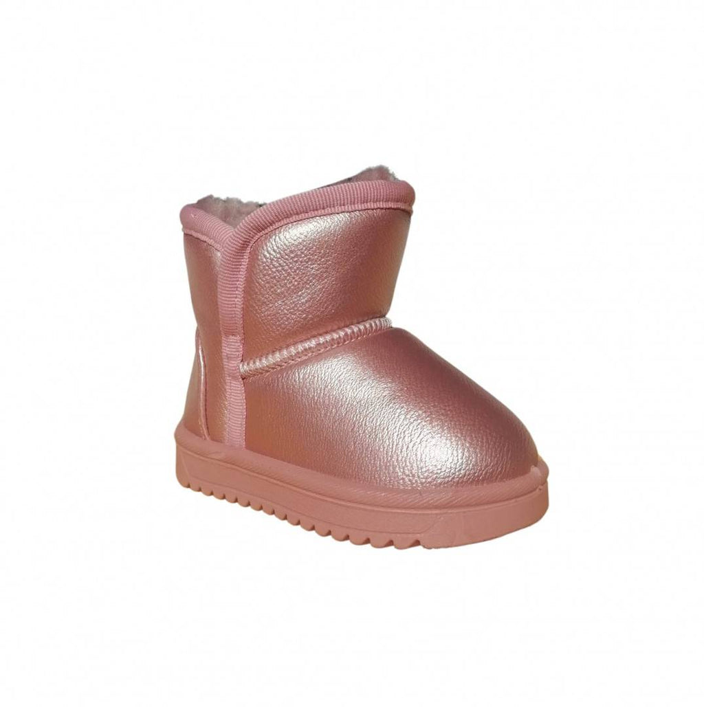 Ghete imblanite pentru fetite, Apawwa Z883, pink, 18 EU - 24 EU