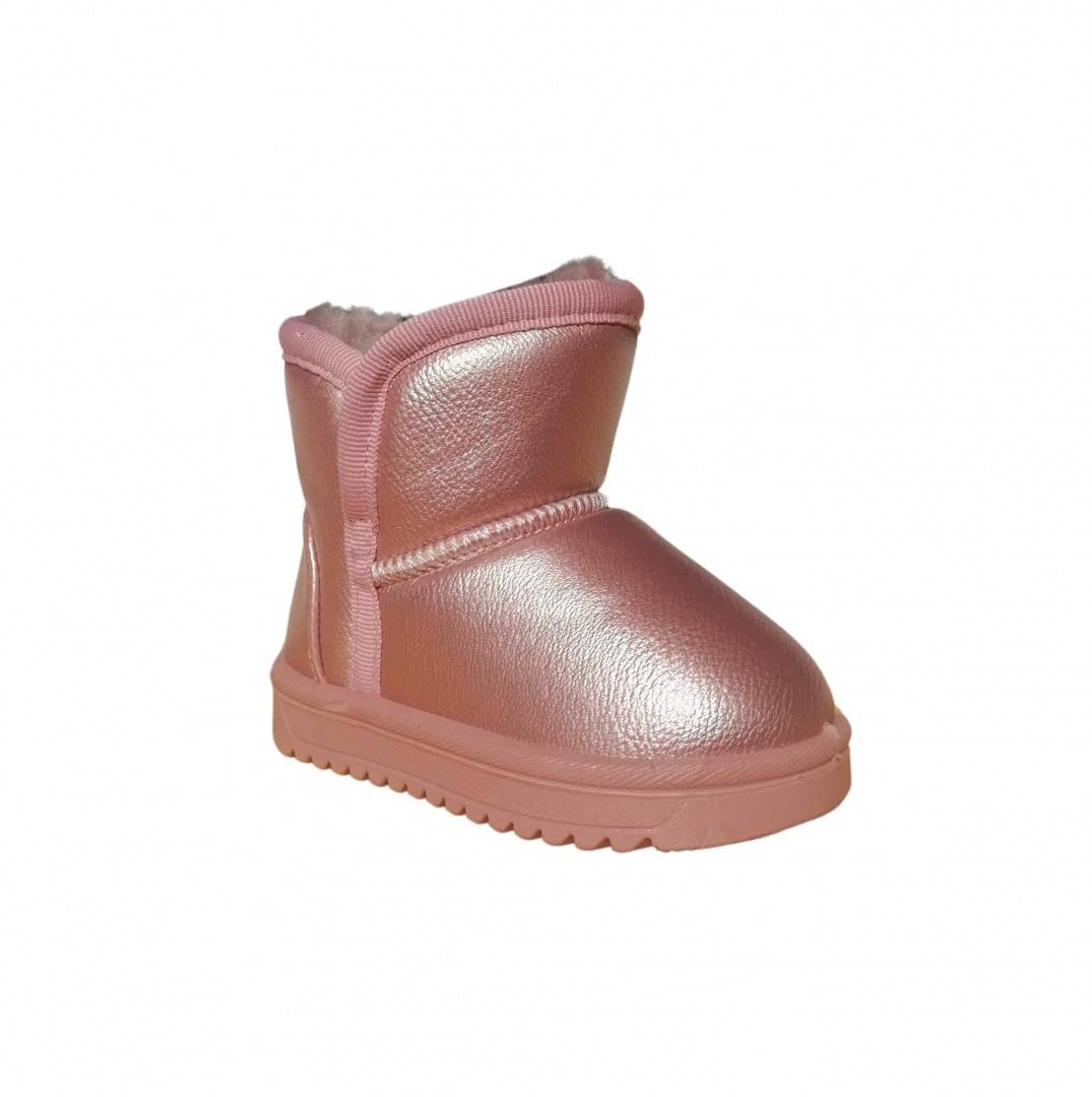Ghete imblanite pentru fetite, Apawwa Z883, pink, 18 EU - 24 EU