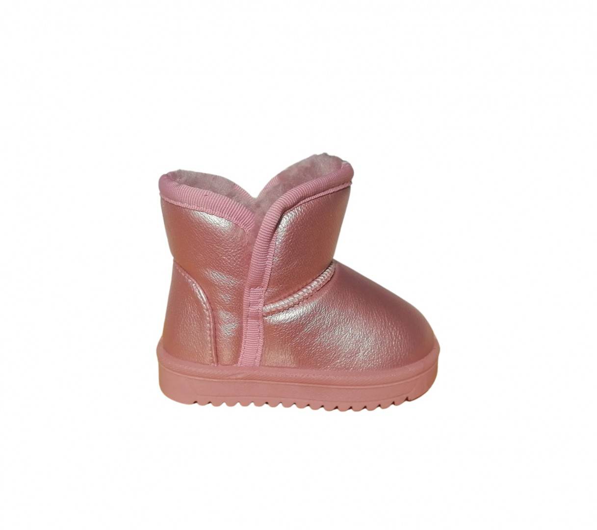 Ghete imblanite pentru fetite, Apawwa Z883, pink, 18 EU - 24 EU