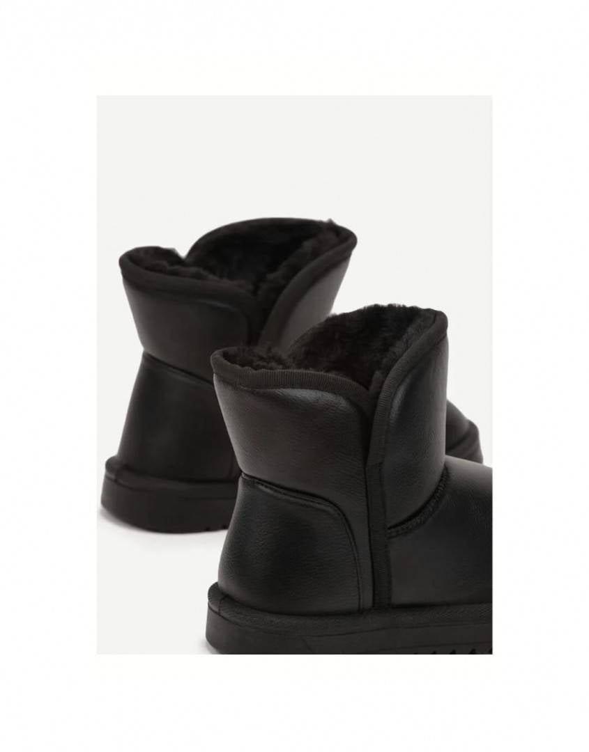 Ghete imblanite pentru fetite, Apawwa Z884, negru, marimea 25 - 36