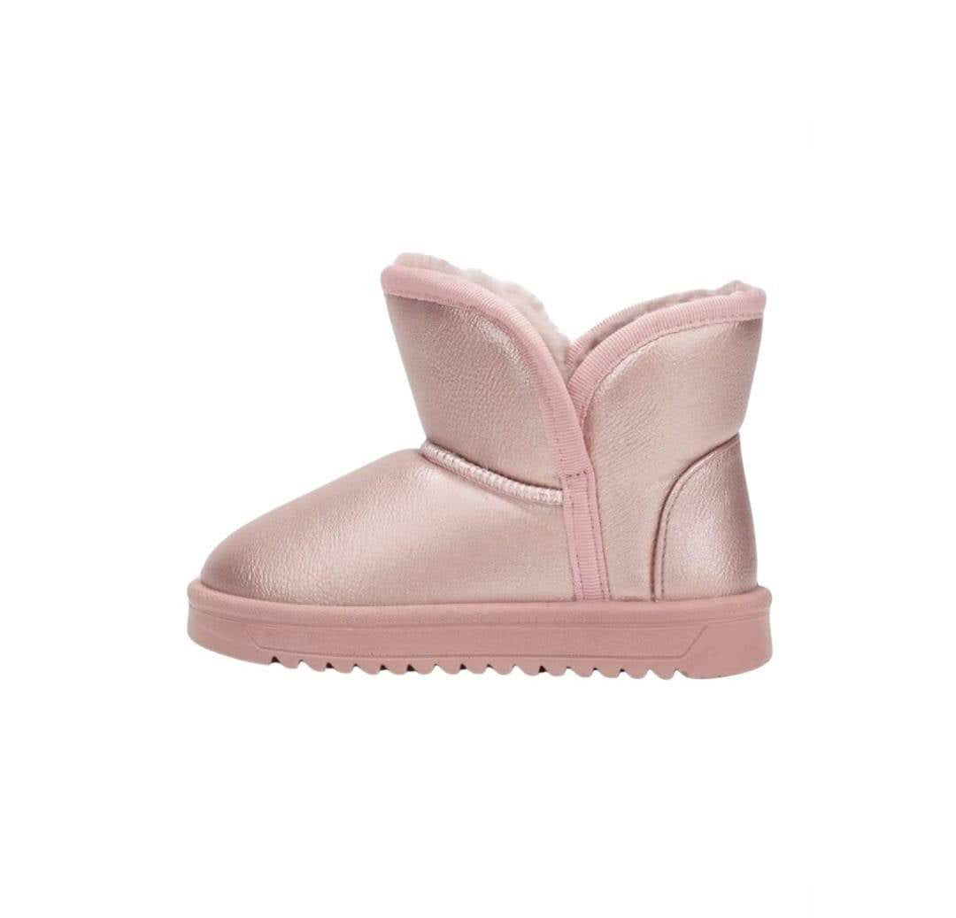 Ghete imblanite pentru fetite, Apawwa Z884, pink, marimea 25 - 30