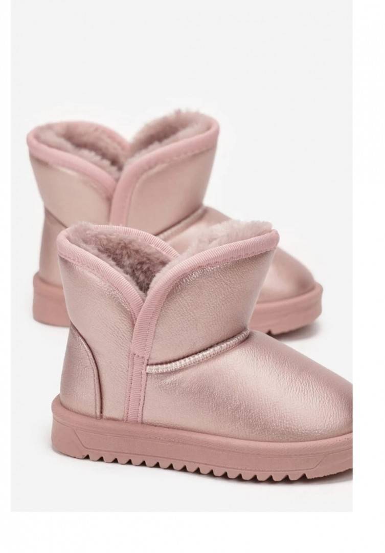 Ghete imblanite pentru fetite, Apawwa Z884, pink, marimea 25 - 30