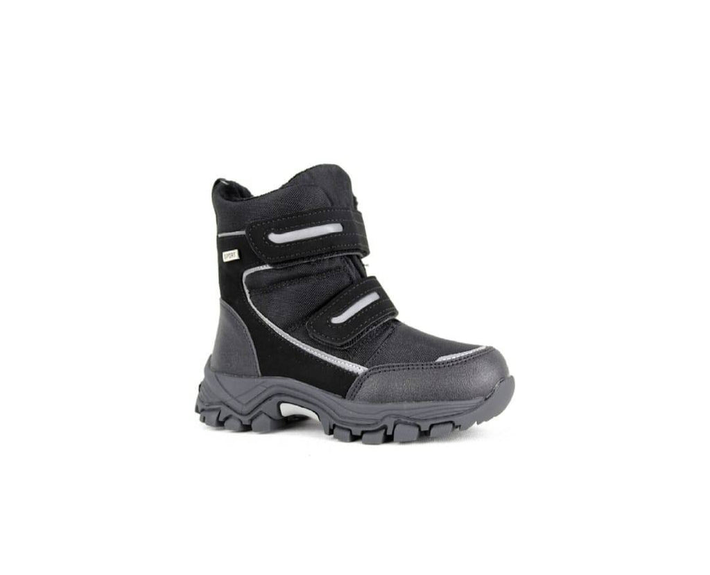 Ghete impermeabile copii, Apawwa 3612K, negru, marimea 27 - 32