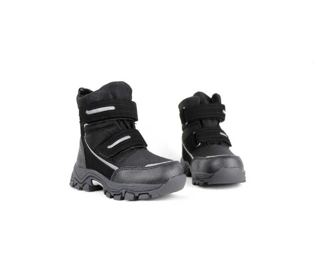 Ghete impermeabile copii, Apawwa 3612K, negru, marimea 27 - 32
