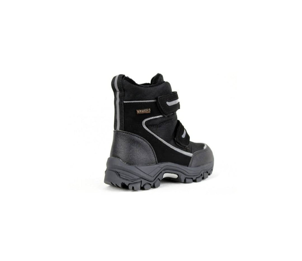 Ghete impermeabile copii, Apawwa 3612K, negru, marimea 27 - 32
