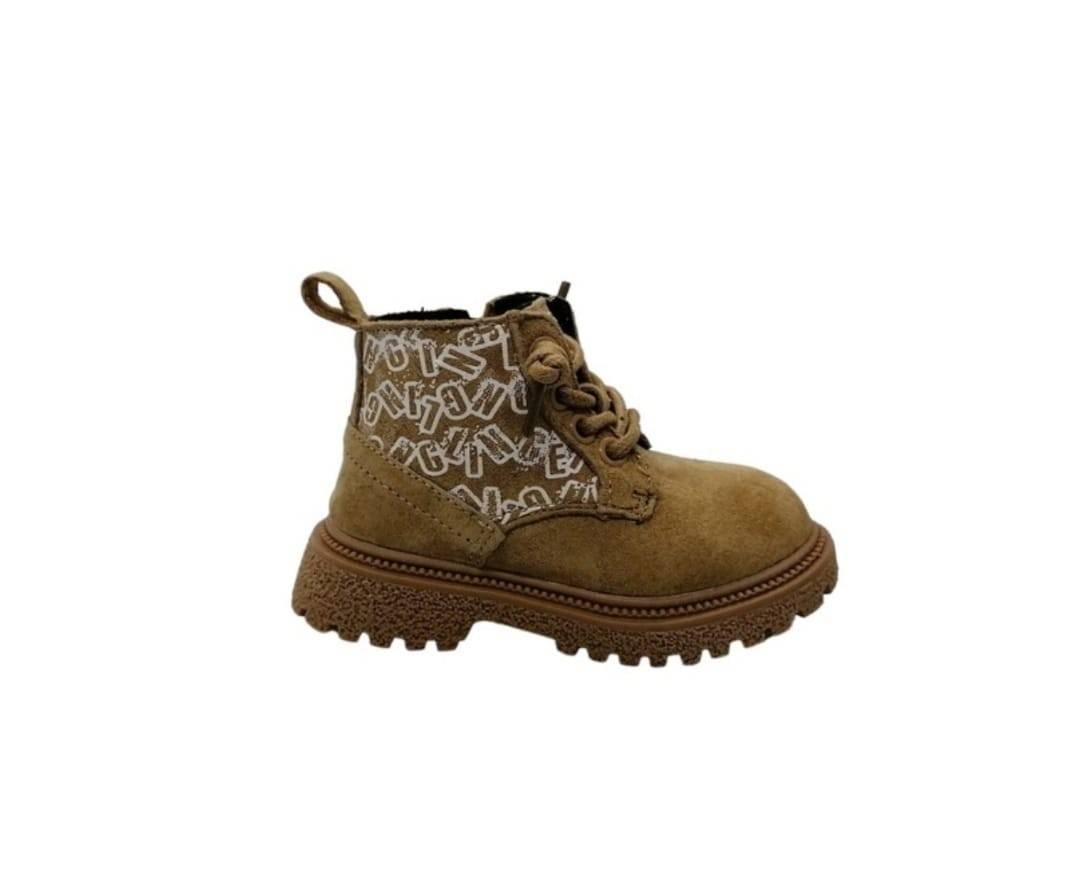 Ghete Piele, Apawwa NQ707-708, kaki, marimea 20 - 31