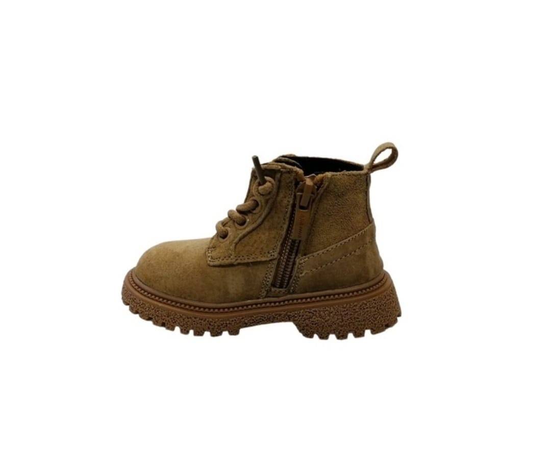 Ghete Piele, Apawwa NQ707-708, kaki, marimea 20 - 31