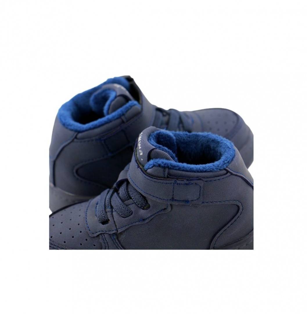 Ghete Sport Copii, Apawwa GQ400, piele ecologica, bleumarin, marimea 20 - 37