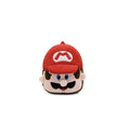 Ghiozdan din plus, Mario, rosu, 27 cm