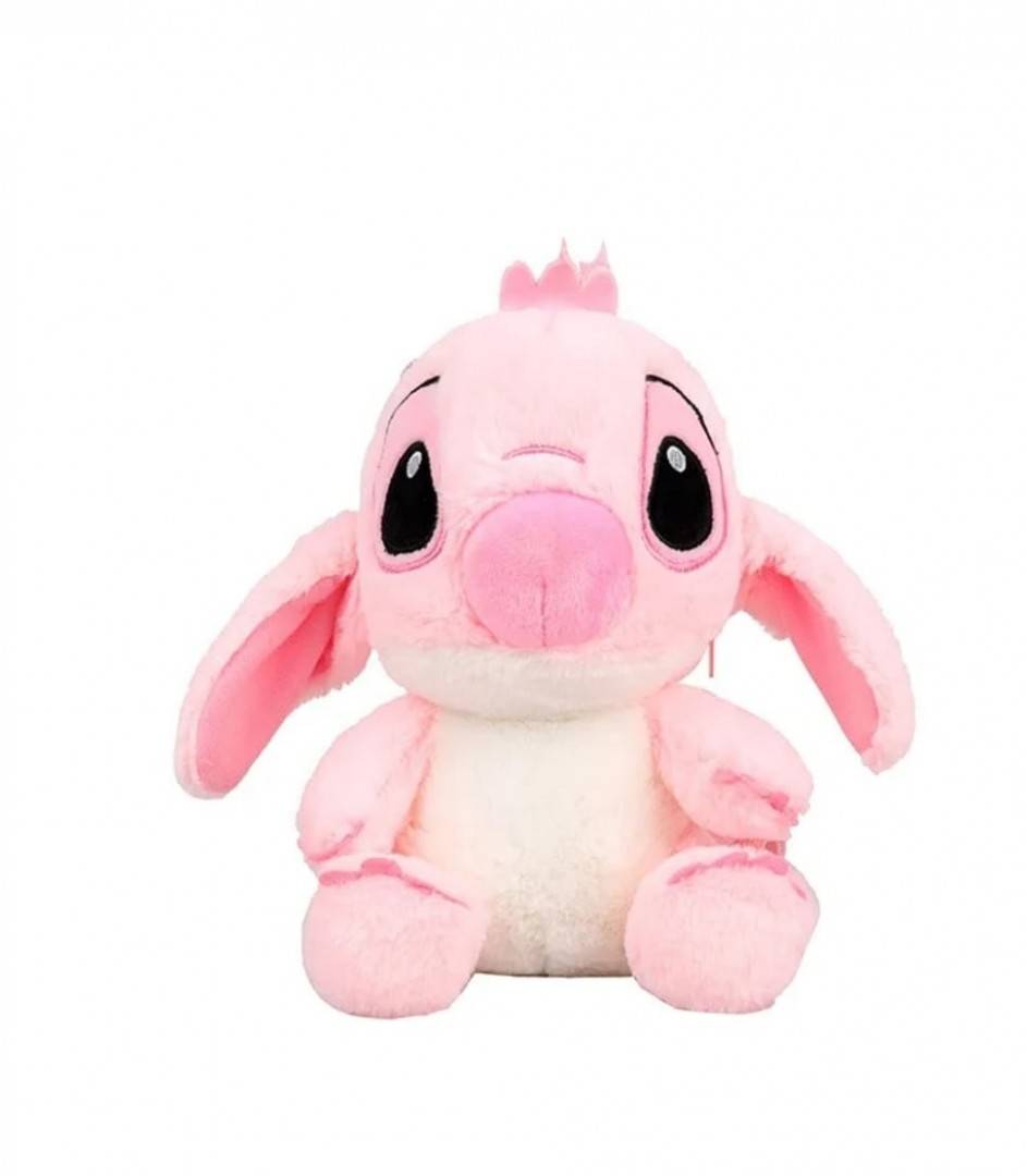 Ghiozdanel de plus, tip Stich Lilo, roz, 30 cm