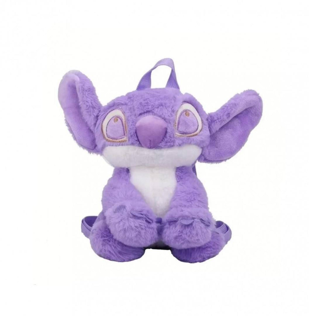 Ghiozdanel de plus, tip Stich, mov deschis, 28 cm