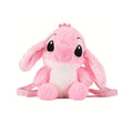 Ghiozdanel de plus, tip Stich, roz, 28 cm