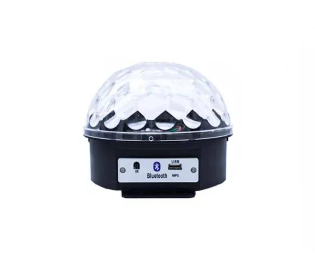 Glob Disco Magic Crystall Ball cu led, difuzor, redare muzica, usb, card, jocuri de lumini multicolore