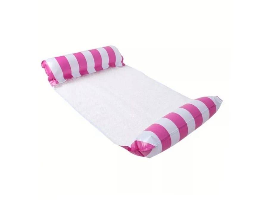 Hamac Gonflabil 4 in 1, pentru piscina, roz, 120 cm