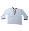 Ie traditionala pentru baieti, panza topita, multicolor, 7 ani - 9 ani