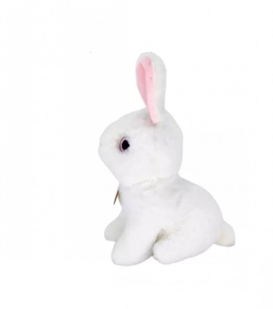 Iepuras de plus, alb, 40 cm