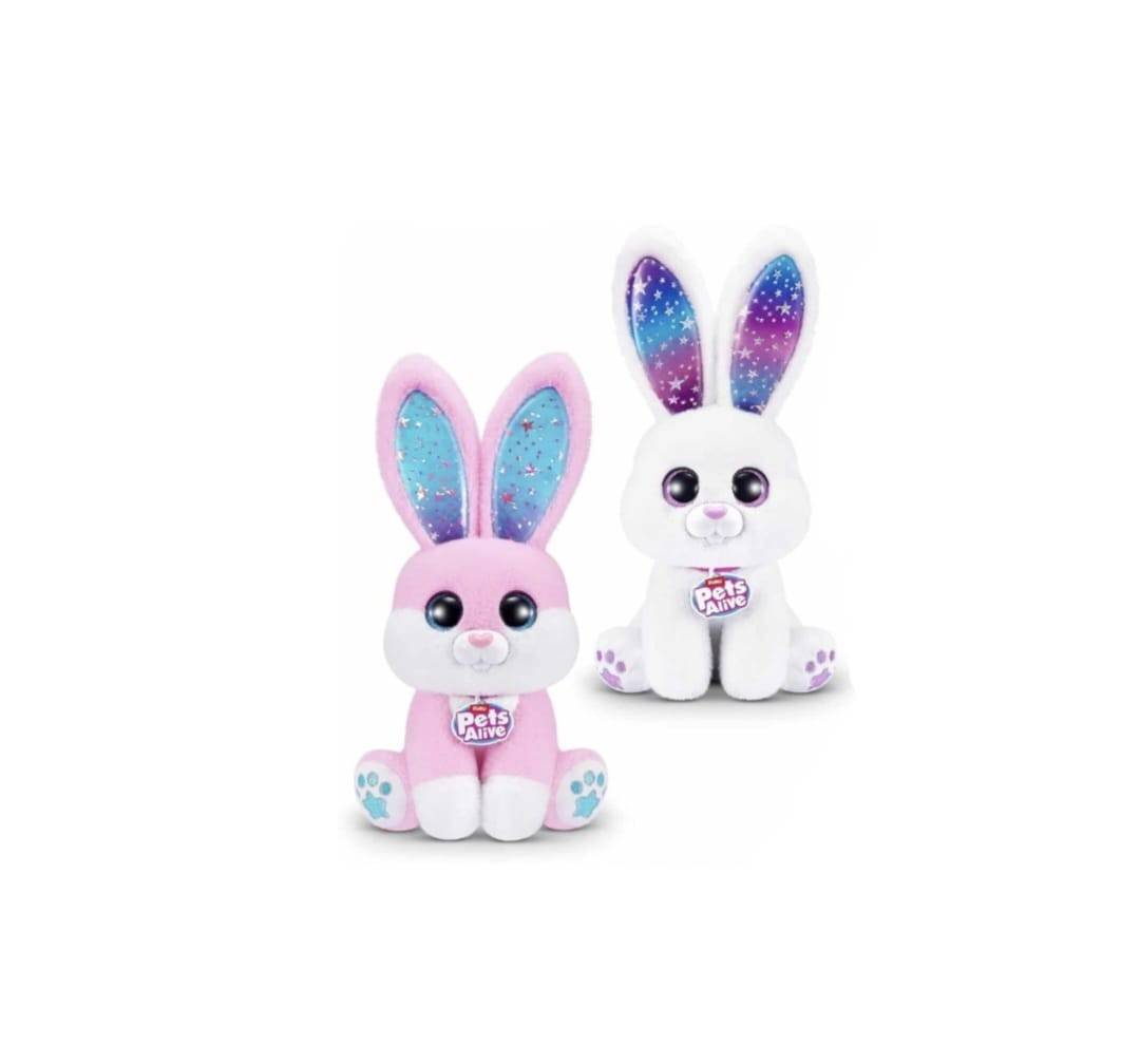 Iepuras interactiv, Magic Bunny, Iepurasul Magic, multicolor, 20 cm