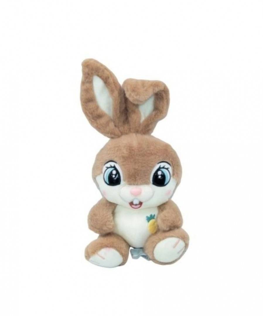 Iepurasul Zambaret de plus, Bunny, maro deschis, 50 cm