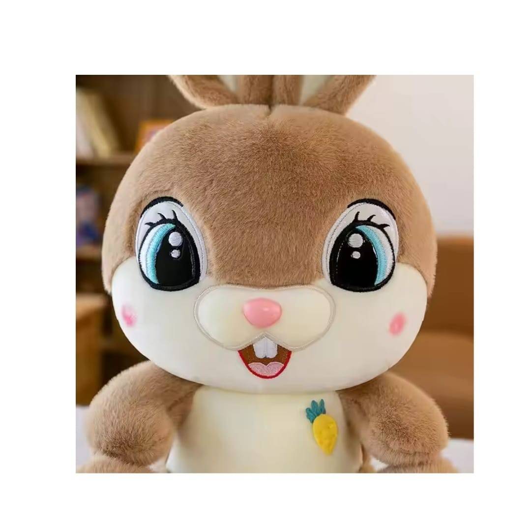 Iepurasul Zambaret de plus, Bunny, maro deschis, 50 cm