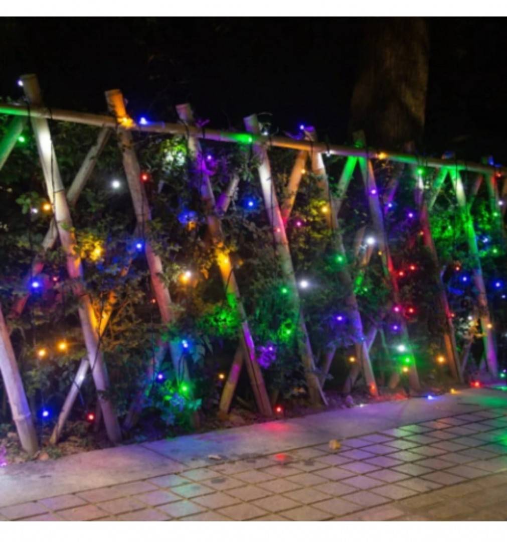 Instalatie liniara , 80 metri , Led , cu jocuri de lumini , multicolor