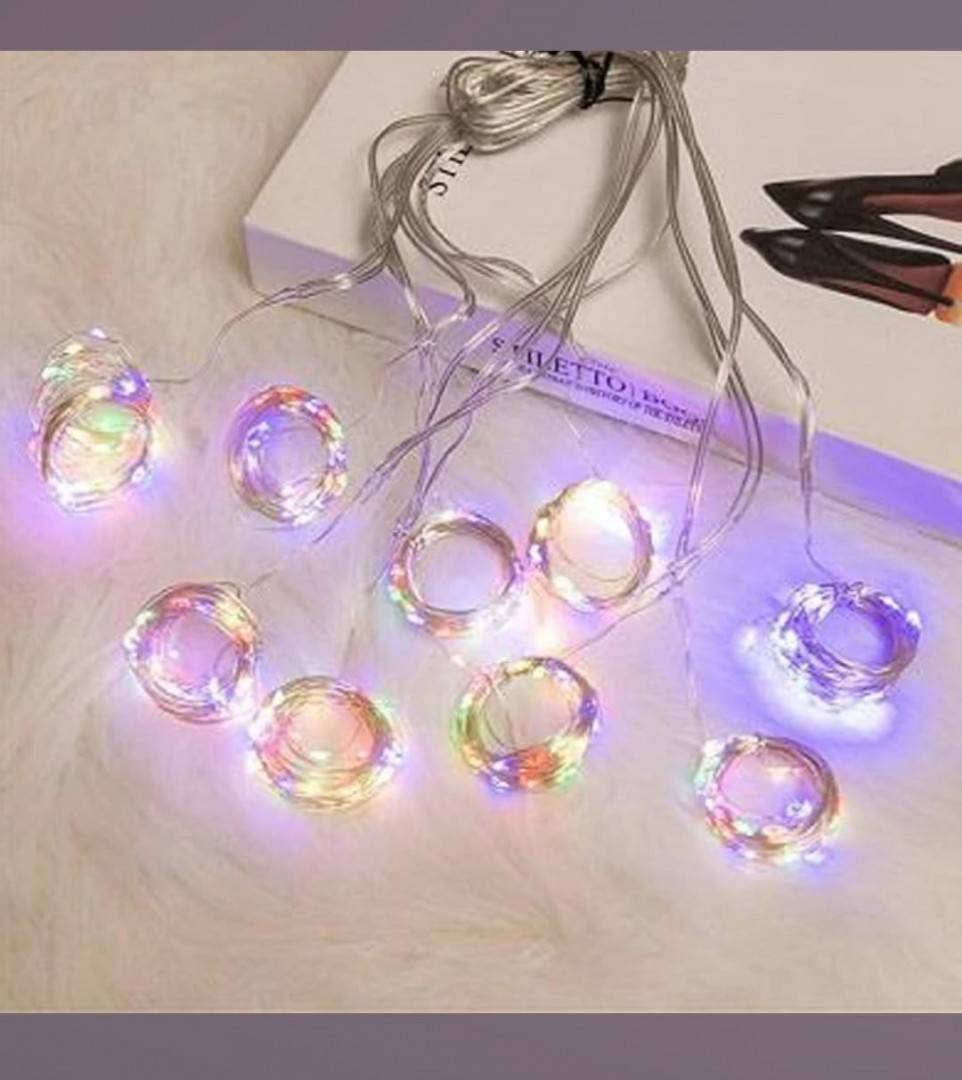 Instalatie luminoasa, Craciun, tip perdea, 3 metri x 3 metri, 300 leduri, 8 jocuri de lumini, multicolor